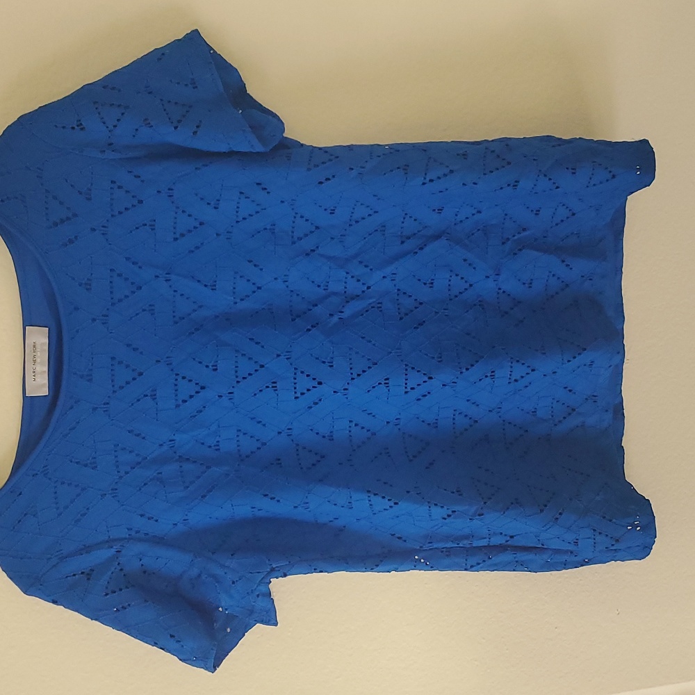 Marc New York Blue Top